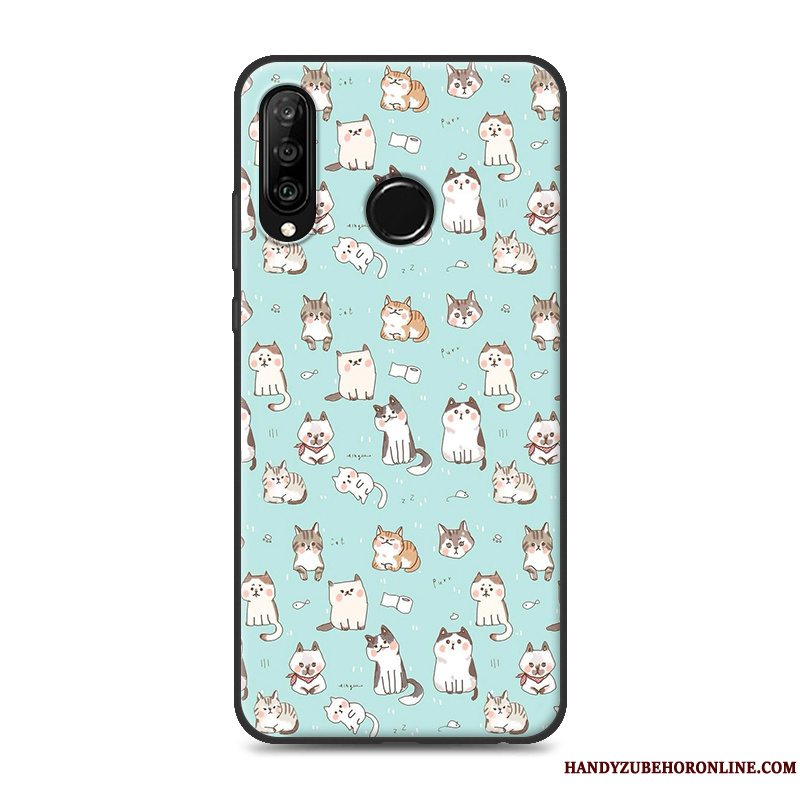 Etui Huawei P30 Lite Blød Trendy Wealth, Cover Huawei P30 Lite Kreativ Telefonaf Personlighed