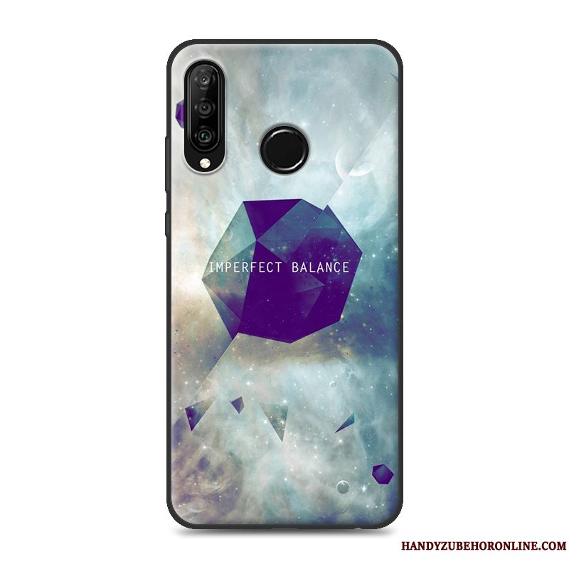 Etui Huawei P30 Lite Blød Trendy Wealth, Cover Huawei P30 Lite Kreativ Telefonaf Personlighed