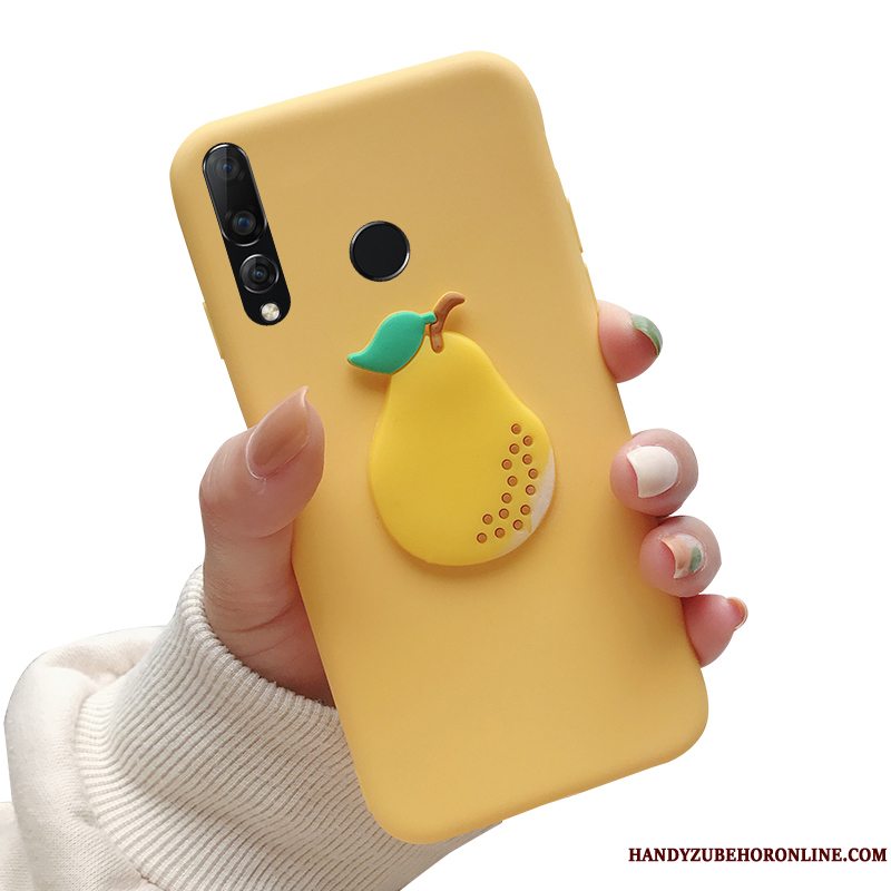 Etui Huawei P30 Lite Cartoon Anti-fald Telefon, Cover Huawei P30 Lite Trend Gul