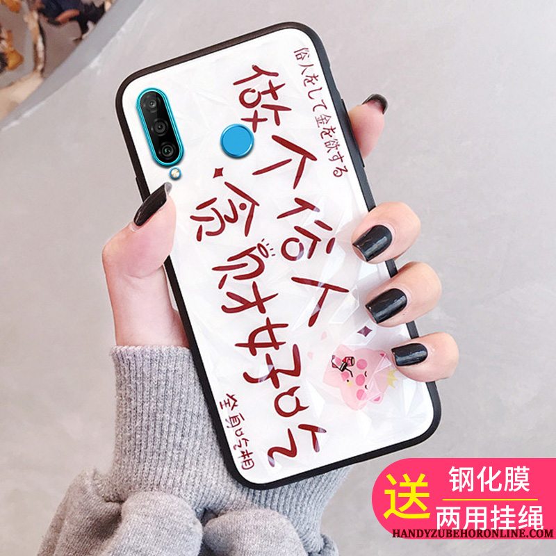 Etui Huawei P30 Lite Hærdning Skærmbeskyttelse, Cover Huawei P30 Lite Trend Telefon