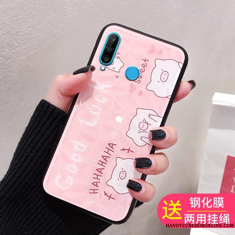 Etui Huawei P30 Lite Hærdning Skærmbeskyttelse, Cover Huawei P30 Lite Trend Telefon