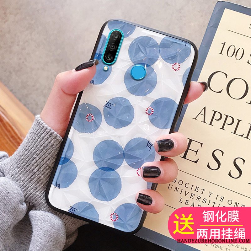 Etui Huawei P30 Lite Hærdning Skærmbeskyttelse, Cover Huawei P30 Lite Trend Telefon