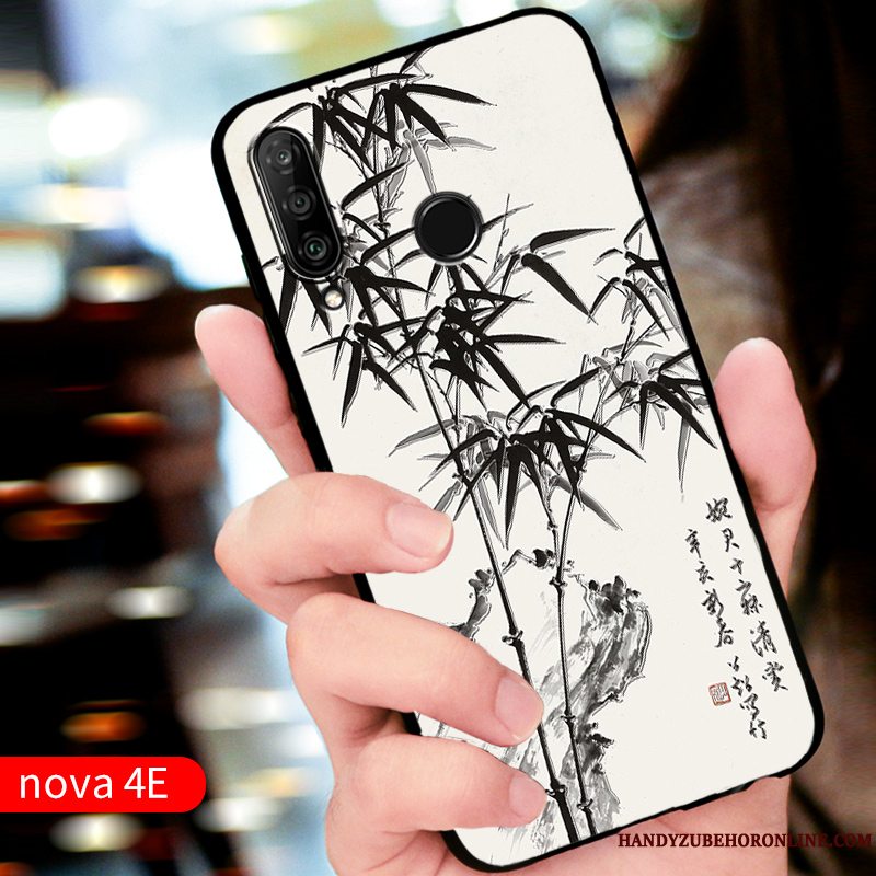 Etui Huawei P30 Lite Silikone Rød Tilpas, Cover Huawei P30 Lite Beskyttelse Telefonanti-fald