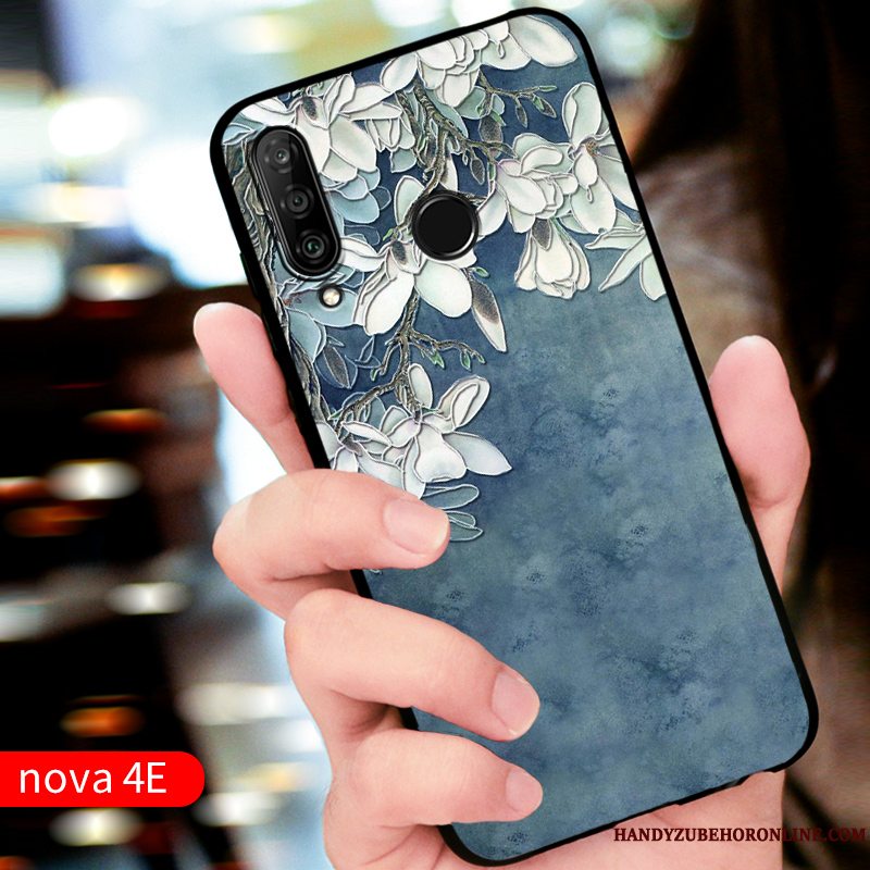 Etui Huawei P30 Lite Silikone Rød Tilpas, Cover Huawei P30 Lite Beskyttelse Telefonanti-fald