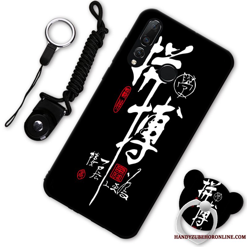 Etui Huawei P30 Lite Support Rød Telefon, Cover Huawei P30 Lite Blød Trend