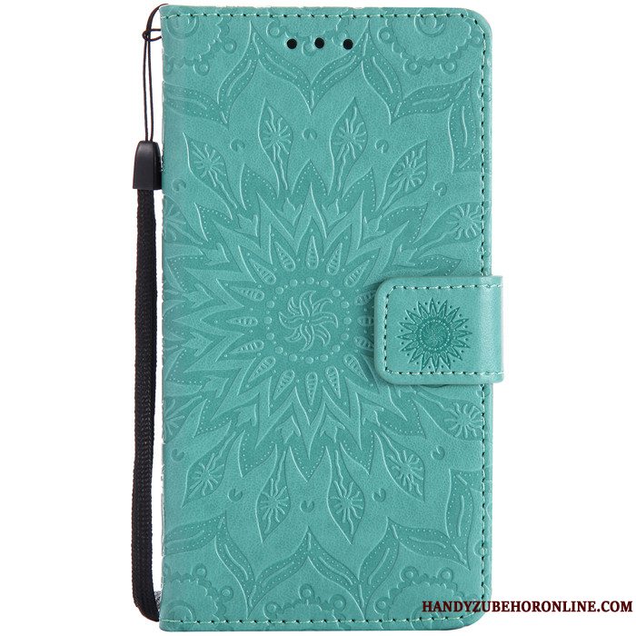 Etui Huawei P30 Lite Tasker Telefonrød, Cover Huawei P30 Lite Læder Anti-fald