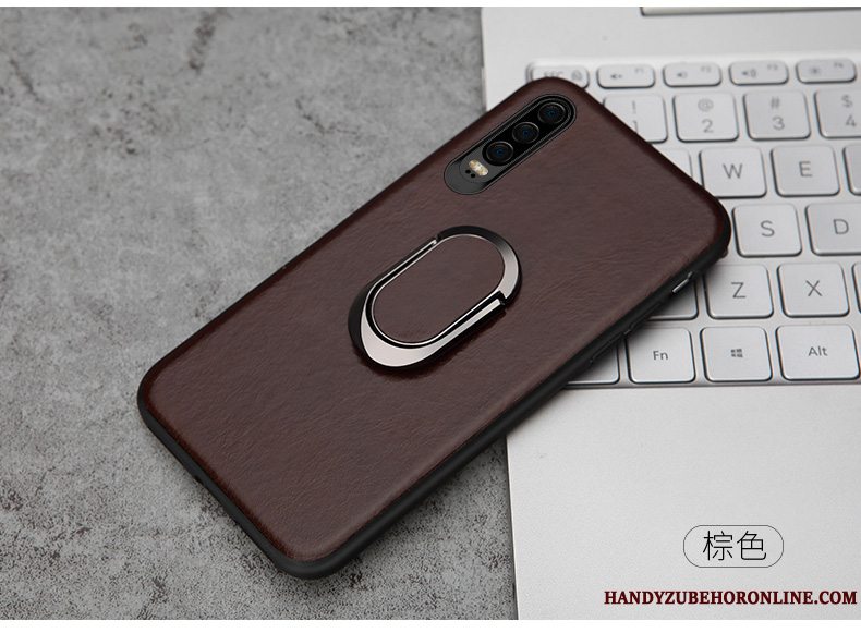 Etui Huawei P30 Luksus Magnetisk Af Personlighed, Cover Huawei P30 Beskyttelse Trendy Cow