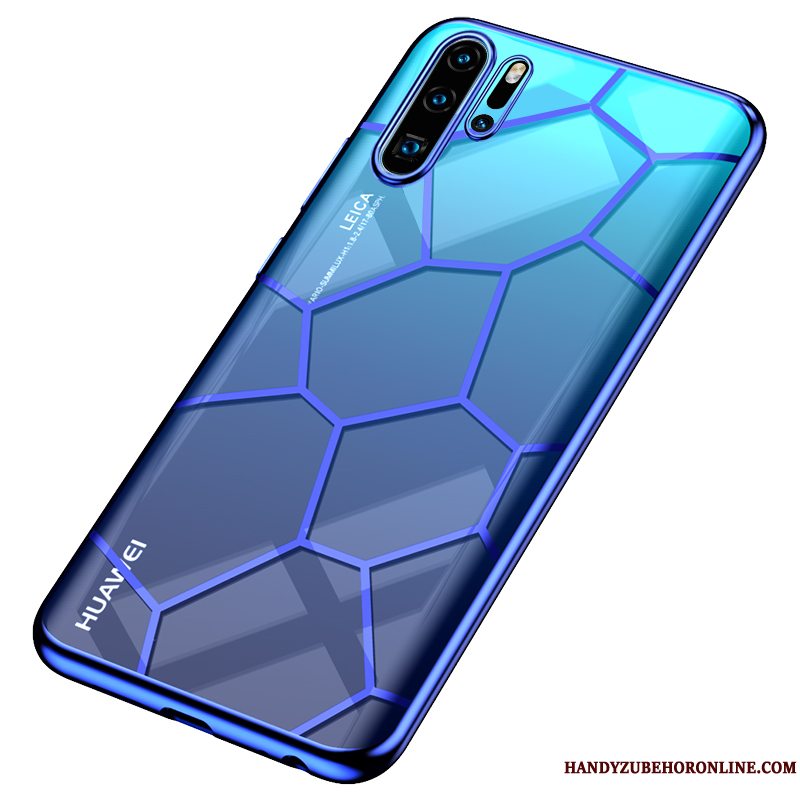 Etui Huawei P30 Pro Beskyttelse Anti-fald Belægning, Cover Huawei P30 Pro Kreativ Gennemsigtig Af Personlighed