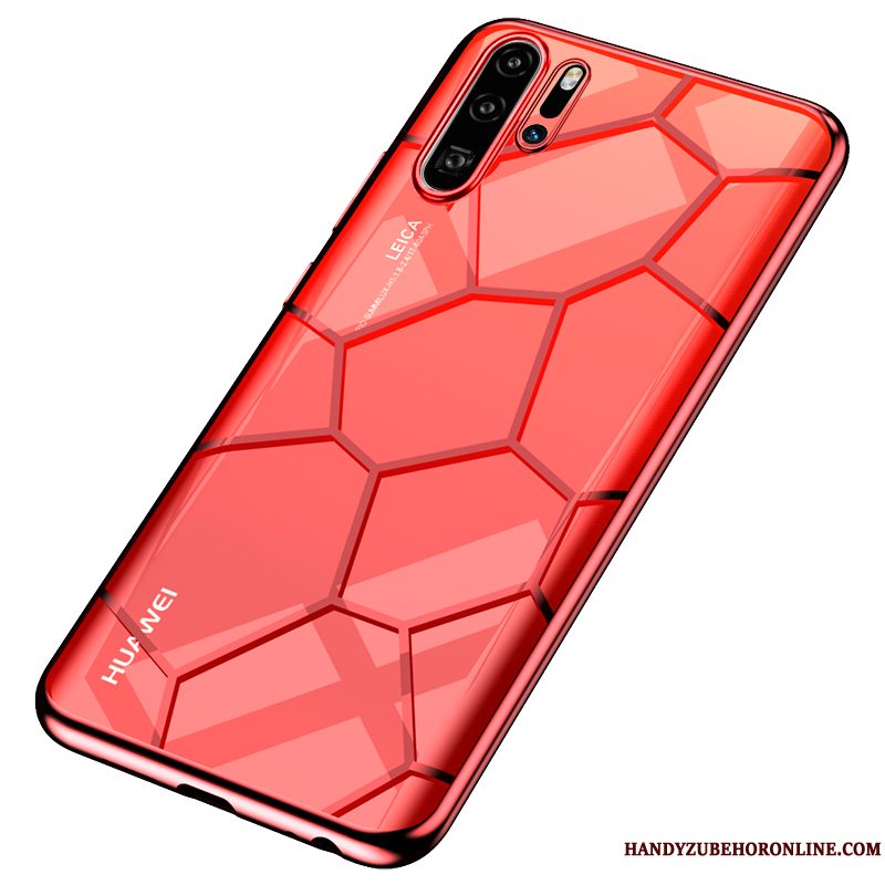 Etui Huawei P30 Pro Beskyttelse Anti-fald Belægning, Cover Huawei P30 Pro Kreativ Gennemsigtig Af Personlighed