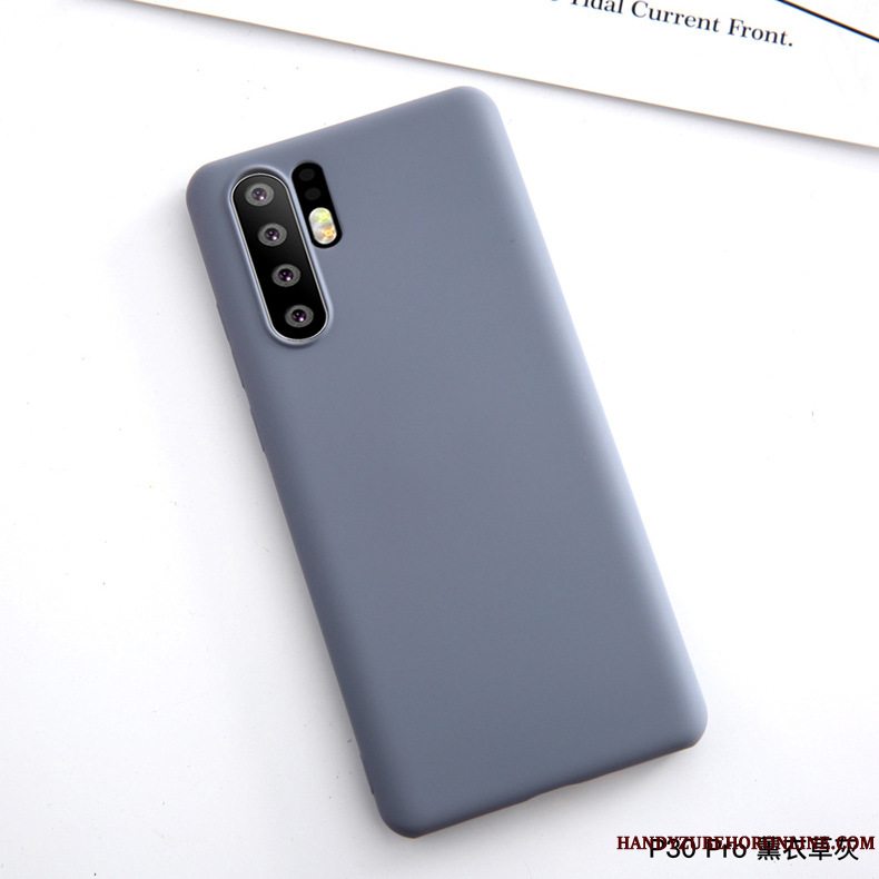 Etui Huawei P30 Pro Blød Anti-fald Tynd, Cover Huawei P30 Pro Tasker Telefonrød