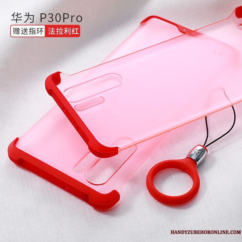 Etui Huawei P30 Pro Blød Gul Telefon, Cover Huawei P30 Pro Beskyttelse Anti-fald Net Red