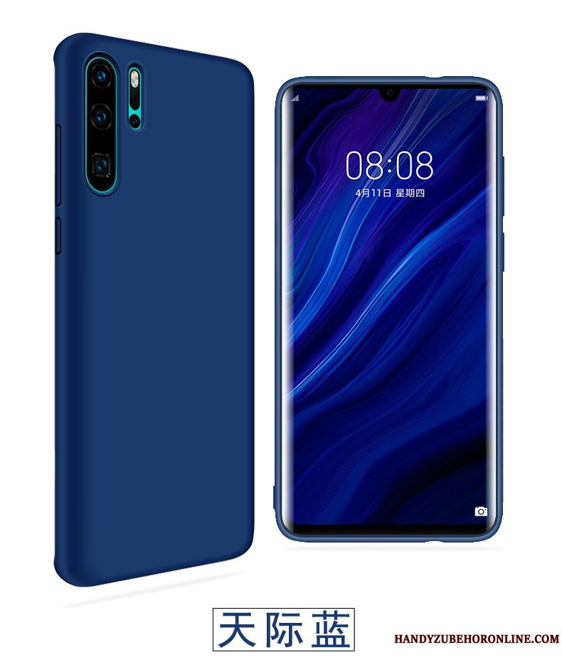 Etui Huawei P30 Pro Blød Net Red Vind, Cover Huawei P30 Pro Beskyttelse Trendy Grøn