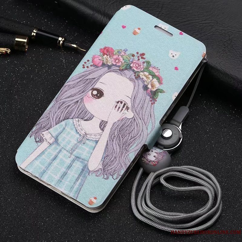 Etui Huawei P30 Pro Folio Smuk Af Personlighed, Cover Huawei P30 Pro Kreativ Lilla Hængende Ornamenter