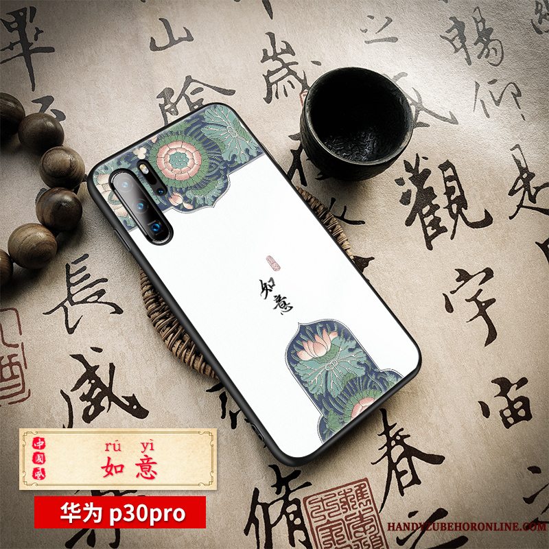 Etui Huawei P30 Pro Kreativ Elskeren Af Personlighed, Cover Huawei P30 Pro Beskyttelse Anti-fald Tynd