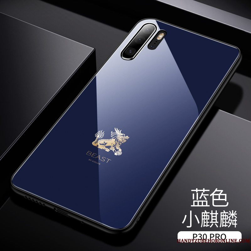 Etui Huawei P30 Pro Kreativ High End Af Personlighed, Cover Huawei P30 Pro Tasker Telefonkinesisk Stil