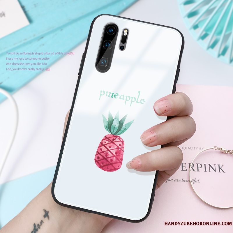 Etui Huawei P30 Pro Kreativ Smuk Trendy, Cover Huawei P30 Pro Glas Tynd