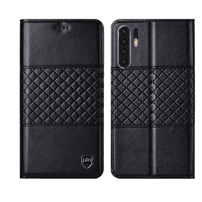 Etui Huawei P30 Pro Læder Anti-fald Telefon, Cover Huawei P30 Pro Folio Gul Ny