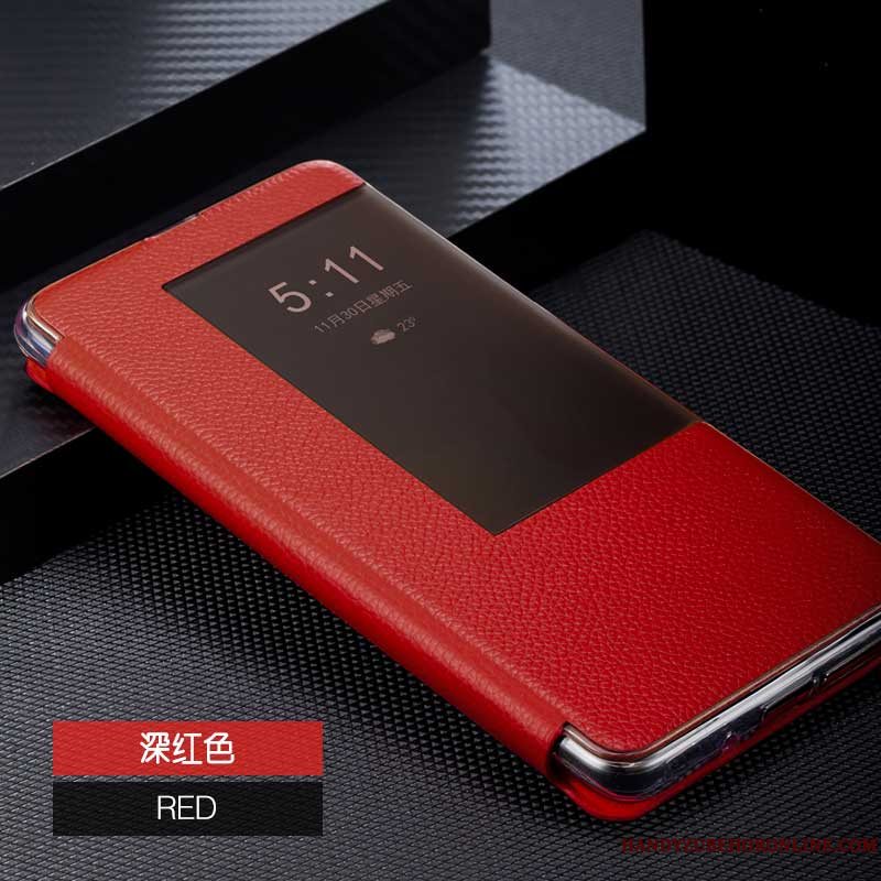 Etui Huawei P30 Pro Læder Blå Telefon, Cover Huawei P30 Pro Folio