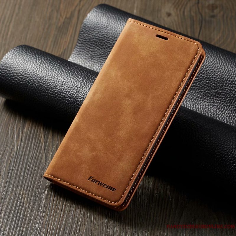 Etui Huawei P30 Pro Læder Business Telefon, Cover Huawei P30 Pro Tasker Anti-fald Ny