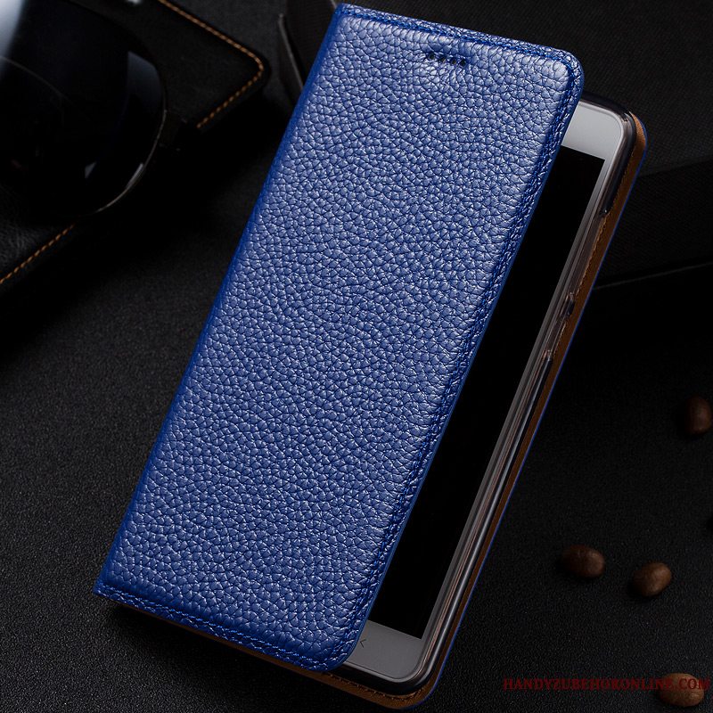 Etui Huawei P30 Pro Læder Telefonsort, Cover Huawei P30 Pro Tasker Mønster Litchi