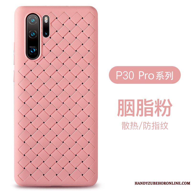 Etui Huawei P30 Pro Tasker Business Strikkede, Cover Huawei P30 Pro Blød Mønster Åndbar