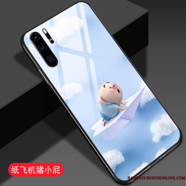 Etui Huawei P30 Pro Tasker Glas Hård, Cover Huawei P30 Pro Kreativ Spejl Telefon