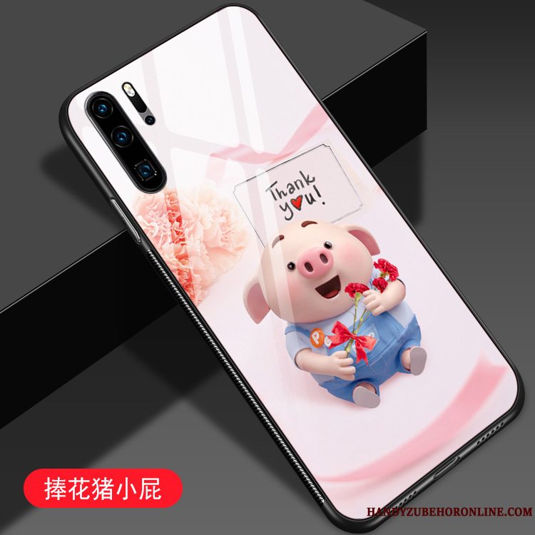 Etui Huawei P30 Pro Tasker Glas Hård, Cover Huawei P30 Pro Kreativ Spejl Telefon