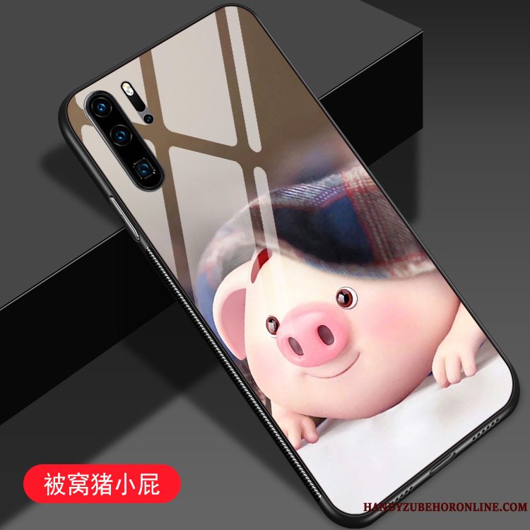 Etui Huawei P30 Pro Tasker Glas Hård, Cover Huawei P30 Pro Kreativ Spejl Telefon