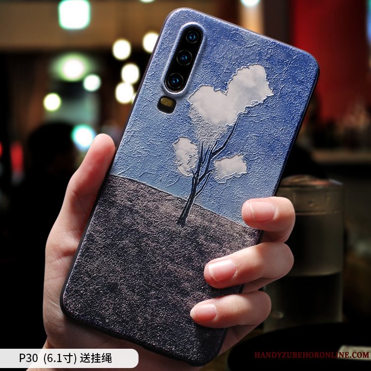 Etui Huawei P30 Tasker Hængende Ornamenter Telefon, Cover Huawei P30 Kreativ Af Personlighed Ny