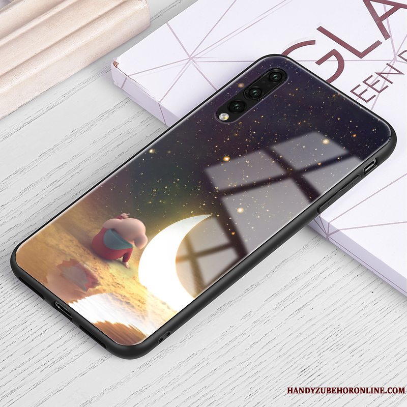 Etui Huawei P30 Tasker Ny Smuk, Cover Huawei P30 Cartoon Tynd Af Personlighed