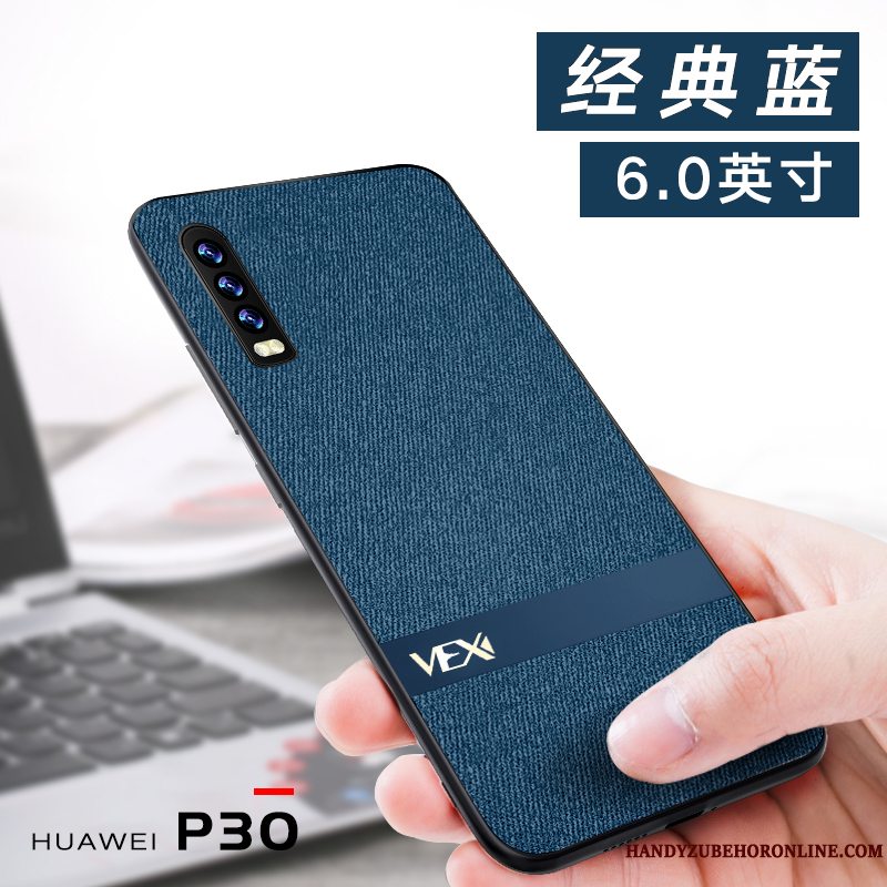 Etui Huawei P30 Tasker Simple Mønster, Cover Huawei P30 Blød Tynd Af Personlighed