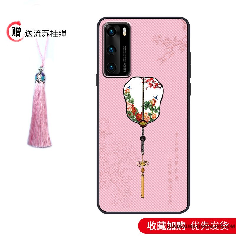 Etui Huawei P40 Beskyttelse Anti-fald Palads, Cover Huawei P40 Blød Vind Tynd