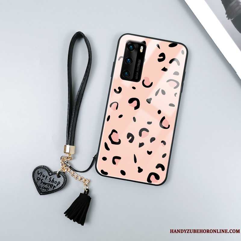 Etui Huawei P40 Beskyttelse Trendy Anti-fald, Cover Huawei P40 Tasker Simple Leopard