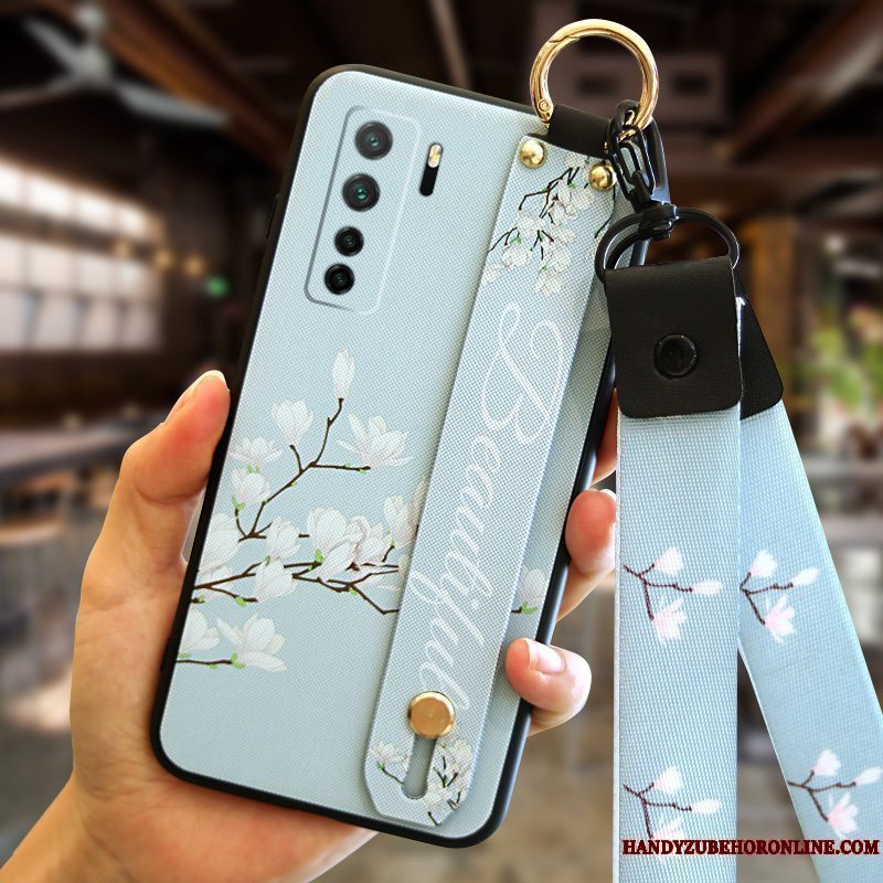 Etui Huawei P40 Lite 5g Mode Anti-fald Tynd, Cover Huawei P40 Lite 5g Tasker Telefontrendy