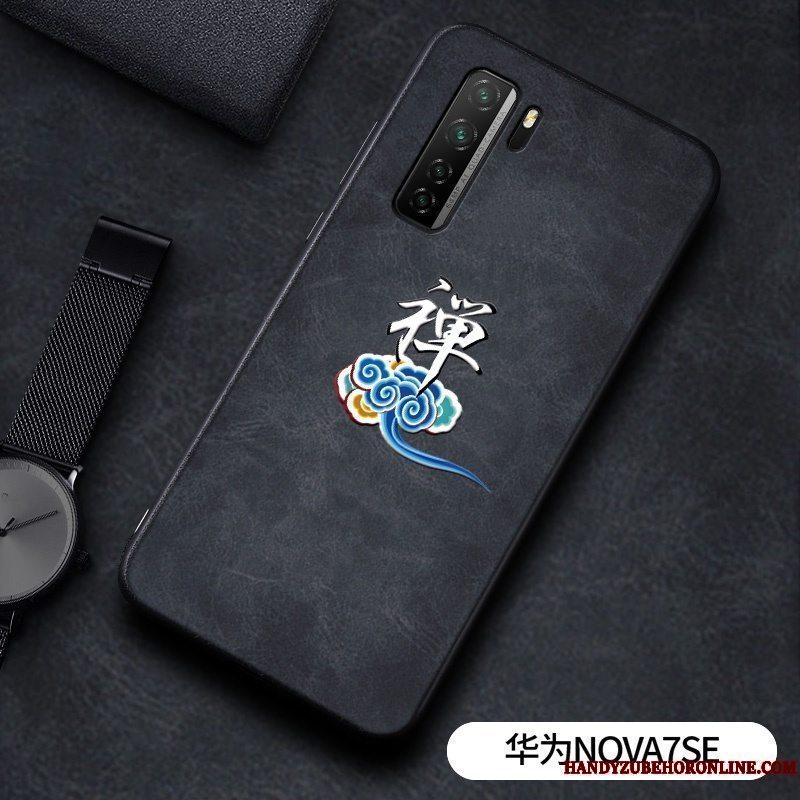 Etui Huawei P40 Lite 5g Tasker Telefonsimple, Cover Huawei P40 Lite 5g Silikone Mønster Af Personlighed