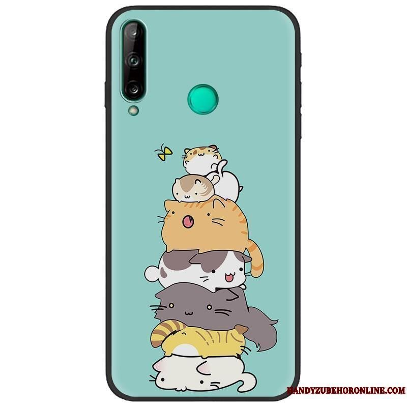 Etui Huawei P40 Lite E Kreativ Pu Sort, Cover Huawei P40 Lite E Blød Nubuck Telefon