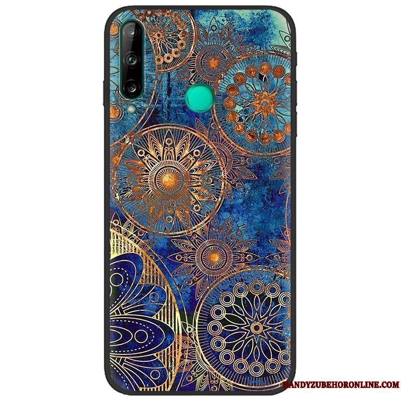 Etui Huawei P40 Lite E Kreativ Pu Sort, Cover Huawei P40 Lite E Blød Nubuck Telefon