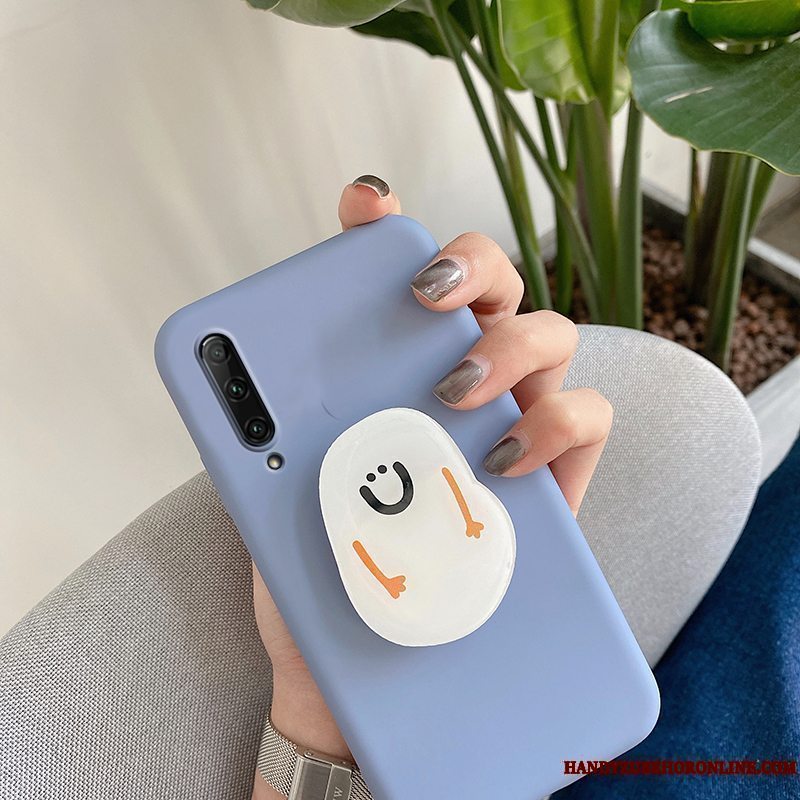 Etui Huawei P40 Lite E Silikone Gul Anti-fald, Cover Huawei P40 Lite E Cartoon Smuk Elskeren