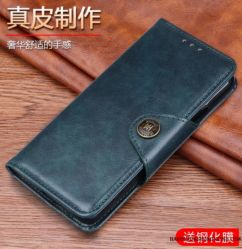 Etui Huawei P40 Lite Folio Anti-fald High End, Cover Huawei P40 Lite Tasker Skærmbeskyttelse Telefon