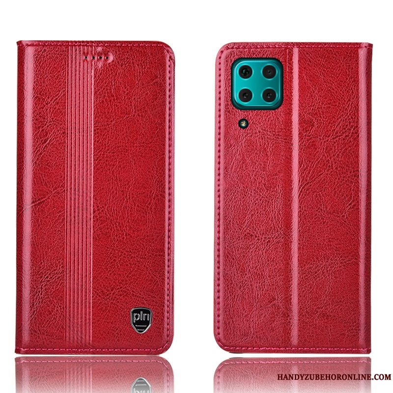 Etui Huawei P40 Lite Læder Telefon, Cover Huawei P40 Lite Beskyttelse