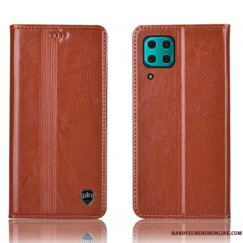 Etui Huawei P40 Lite Læder Telefon, Cover Huawei P40 Lite Beskyttelse