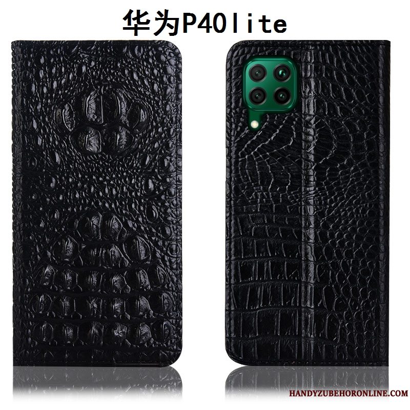 Etui Huawei P40 Lite Tasker Blå Telefon, Cover Huawei P40 Lite Folio