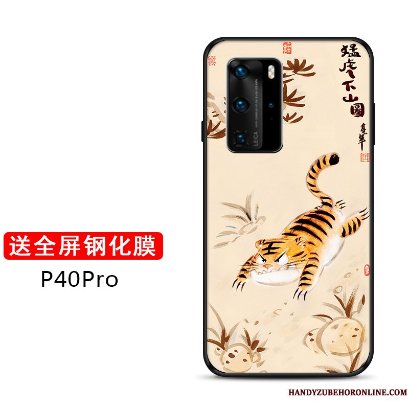 Etui Huawei P40 Pro Mode Elskeren Smuk, Cover Huawei P40 Pro Kreativ Hård Tynd