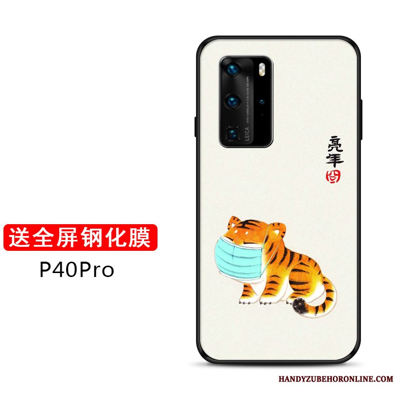 Etui Huawei P40 Pro Mode Elskeren Smuk, Cover Huawei P40 Pro Kreativ Hård Tynd