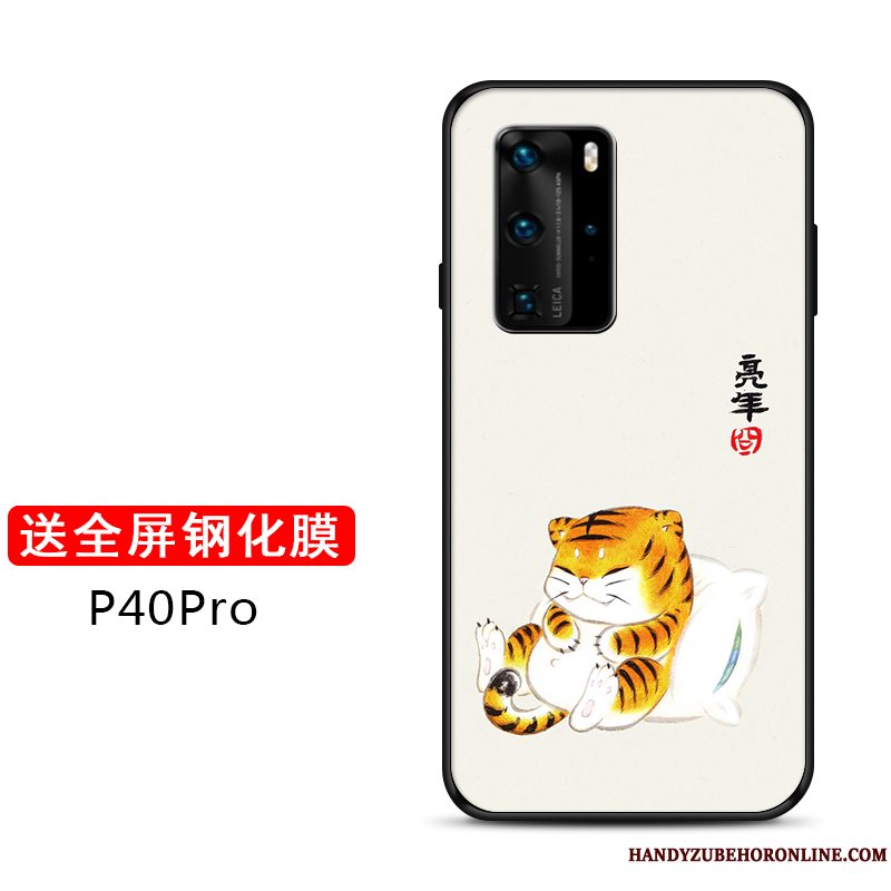 Etui Huawei P40 Pro Mode Elskeren Smuk, Cover Huawei P40 Pro Kreativ Hård Tynd