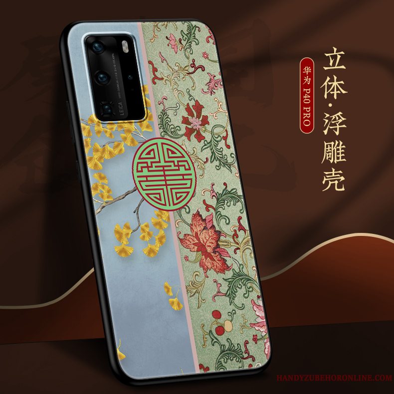 Etui Huawei P40 Pro Silikone Tynd Vind, Cover Huawei P40 Pro Tasker Ny Af Personlighed