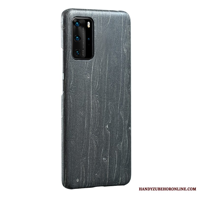 Etui Huawei P40 Pro Træ Tynd Træ, Cover Huawei P40 Pro Beskyttelse Telefonføle