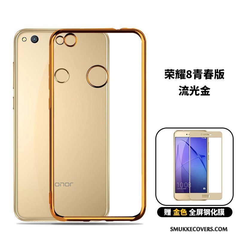 Etui Huawei P8 Lite 2017 Beskyttelse Ungdom Telefon, Cover Huawei P8 Lite 2017 Guld