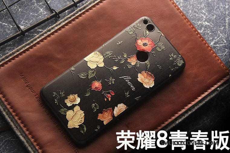 Etui Huawei P8 Lite 2017 Tasker Gul Hængende Ornamenter, Cover Huawei P8 Lite 2017 Kreativ Anti-fald Ungdom