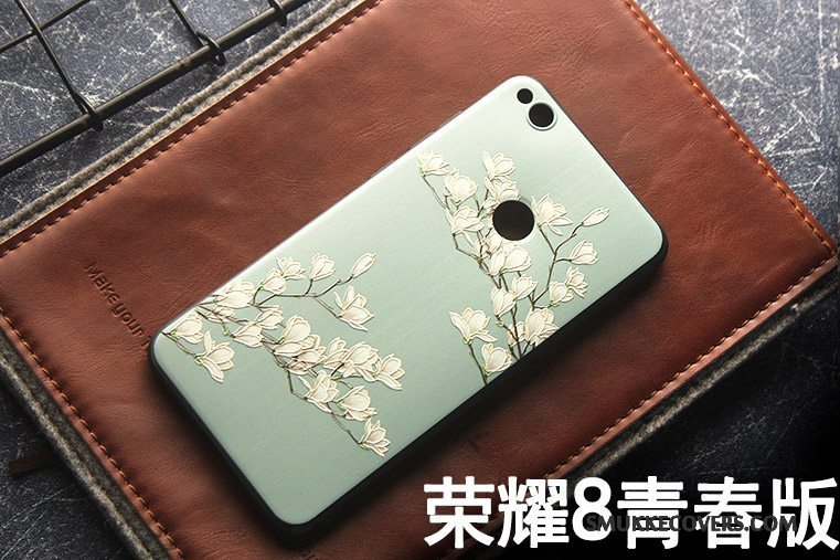 Etui Huawei P8 Lite 2017 Tasker Gul Hængende Ornamenter, Cover Huawei P8 Lite 2017 Kreativ Anti-fald Ungdom